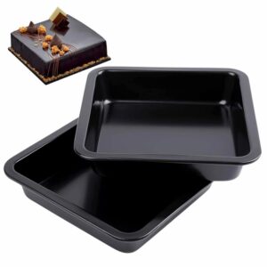 8 Inch Square Cake Mould Non-Stick Carbon Steel promax.pk