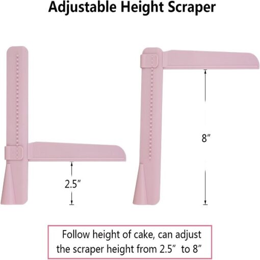 Adjustable Cake Scraper Smoother Fondant Decoration Polisher promax.pk