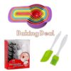 Best Baking Deal-Measuring Spoons Set +Cake Decorating Kit + Silicone Brush and Spatula promax.pk