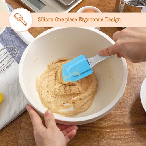 Best Cake Baking Deal Decorating Cake Nozzle Set, Silicon Spatula, Oil Brush and Measuring Spoons promax.pk