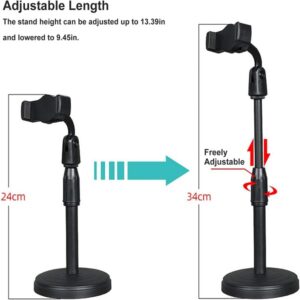 Cell Phone Holder Plastic Extendable with Thickened Base for Live Streaming promax.pk