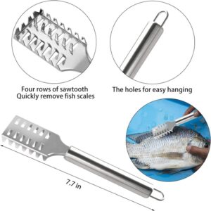 Fish Scale Remover Stainless Steel Scaler Scraper promax.pk