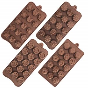 Flower Shape Silicone Molds Chocolate Candy Mold promax.pk