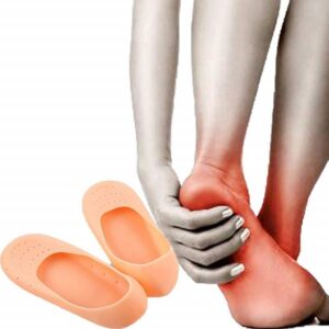 Full Length Silicone Foot Protector Moisturizing Socks for Foot Care and Heel Cracks promax.pk