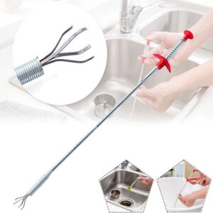 Hair Drain Clog Remover，Multifunctional Cleaning Claw,Sink Dredge Drain Clog Remover Cleaning Tool Promax.pk