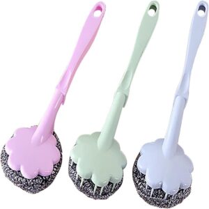 Handle Steel Wire Ball Brush Multipurpose Cleaning Brush Promax.pk