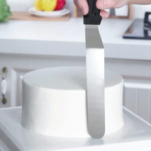 Icing Spatula 8 Inch Professional Stainless Steel Cake Decorating promax.pk