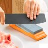 Knife Sharpening Stone with Non-Slip Stand Promax.pk