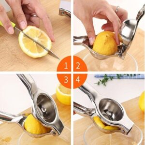 Lemon Squeezer Stainless Steel Citrus Juicer Manual Juicer promax.pk