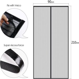 Magic Mesh Magnetic Fly Screen Curtain Promax.pk