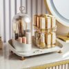 Makeup Organizer for Vanity 360° Rotating Cosmetic & Lipstick Holder promax.pk