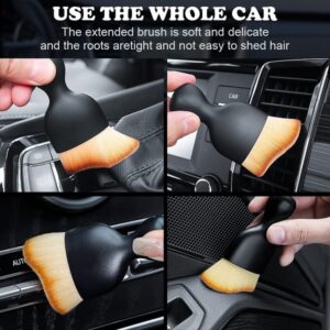 Mini Size Interior Car Detailing Brushes Soft Car Cleaning Brush Promax.pk