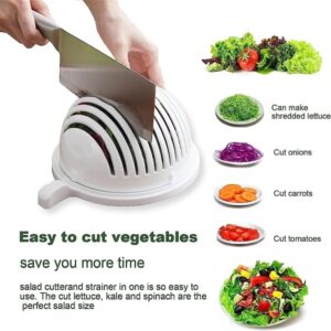 Multifunctional Fast Salad Cutter Bowl Vegetable Choppers and Dicers promax.pk