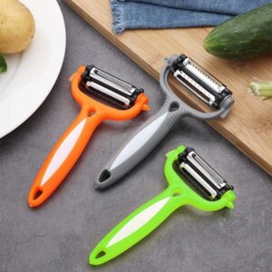 Multifunctional Peelers，Vegetable slicer,360 Degree Rotatable Hanging Peeler promax.pk