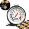 Oven Thermometer 50-300°C100-600°F, Oven Grill Fry Chef Smoker Thermometer Instant Read Stainless Steel promax.pk