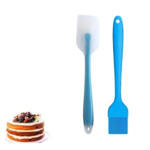 Pack Of 2 Silicone Pastry Brush Cooking Oil Brush & Spatula for Baking promax.pk