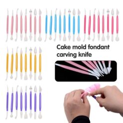 Package of 8 with 16 Different Shapes Exclusive Modeling Set for Fondant Gum Paste Sugar Craft and Cake Decoration promax.pk
