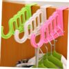 Portable Clothes Rack Over Door Clothes Hanger Rack Plastic Hooks promax.pk