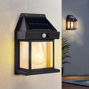 Solar Lights with Motion Sensor Solar Powered Wireless Waterproof Night Spotlight for Outdoor promax.pk