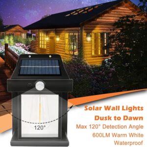 Solar Lights with Motion Sensor Solar Powered Wireless Waterproof Night Spotlight for Outdoor promax.pk