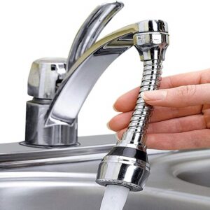 Turbo Flex 360° Flexible Faucet Sprayer Extension Water Saving promax.pk