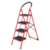 4 Step Iron Folding Ladder Stool Stepladders Promax.pk