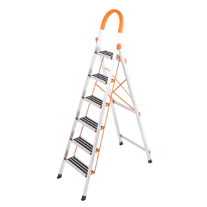 6 Step Aluminium Folding Ladder Stool Stepladders Promax.pk