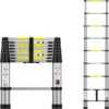 Aluminum Telescopic Ladder 2.6m 9 Fit Promax.pk