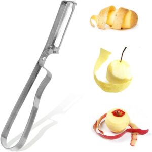 Razor Sharp Cutter Vegetable Peeler Knife Multifunction Kitchen Tool promax.pk