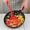 Silicone Kitchenware Cooking Utensils Spatula Turner Beef Meat Egg Kitchen Scraper Wide Pizza Shovel Non-stick Cooking Tool promax.pk