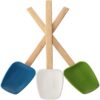 Silicone Spatula Heat Resistant with Wood Handle promax.pk