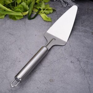 Stainless Steel Cake Cutter Server Angled Icing Spatula promax.pk