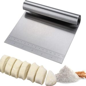 Stainless Steel Cake Smoother with Scale Cutting Knife promax.pk