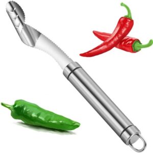 Stainless Steel Pepper Corer Seed Remover Sharp promax.pk