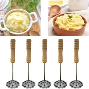 Stainless Steel Press Floral Flower Shape Potato Masher promax.pk