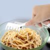 Stainless Steel Spaghetti Tongs Noodles Pasta Clip Kitchen Cooking promax.pk