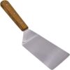 Stainless Steel Spatula BBQ Spatula with Wooden Handle Pancake Flipper Hamburger Turner promax.pk