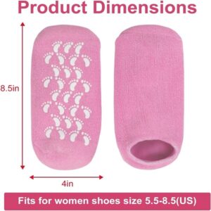 Silicone Moisturizer Socks Spa Gel Socks Promax.pk