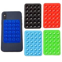 1PC Silicone Suction Cup Wall Phone Holder – Anti-Slip Square Mount Promax.pk