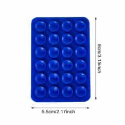 1PC Silicone Suction Cup Wall Phone Holder – Anti-Slip Square Mount Promax.pk