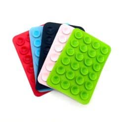 1PC Silicone Suction Cup Wall Phone Holder – Anti-Slip Square Mount Promax.pk