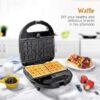 3 in 1 Electric Sandwich & Waffle Maker – Breakfast Machine Promax.pk